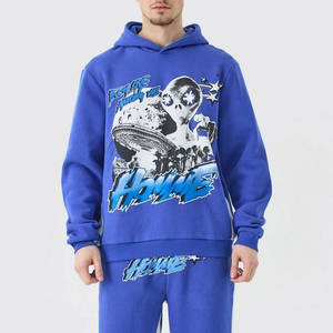 Conjunto de chándal personalizado DTG DTF para hombre, ropa de gimnasio al por mayor, ropa deportiva, conjunto de entrenamiento, traje para correr, deportes, jogging - Product Image 3