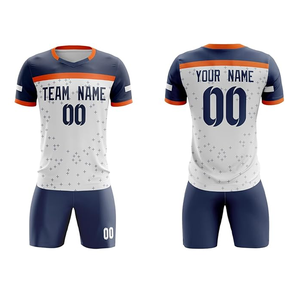 Ropa de fútbol de entrenamiento Francia OEM impresión por sublimación completa uniformes de fútbol para hombres diseño personalizado con logotipo y nombre - Product Image 1