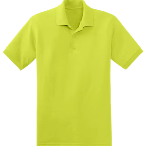เสื้อยืดผู้ชายน้ำหนักมากโลโก้ออกแบบได้ตามต้องการสำหรับ220-280gsm โปโลชุดเล่นกอล์ฟเป็นมิตรกับสิ่งแวดล้อมแนวสตรีทแบบถักสไตล์ลำลองคุณภาพสูง - Product Image 1