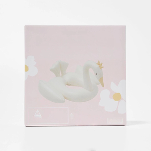 Flotador Inflable para Niñas, Diseño de Cisne Princesa, Anillo de Natación, Juguete para Piscina, Playa y Fiestas de Verano - Product Image 3