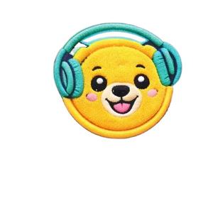 Parches Bordados con Caras de Osos Vibrantes, Accesorios para Manualidades, para Chaquetas, Bolsos, Sombreros y Juguetes para Niños, Variedad de 10 Colores - Product Image 1