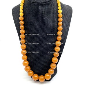 Cuentas de resina de color oro amarillo joyería vidrio precioso relleno Multi zafiro facetado cuentas de piedras preciosas ovaladas collar joyería - Product Image 4