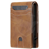 Venta caliente PU Cartera de cuero Último diseño Mejor material Cartera de cuero para la venta en línea
