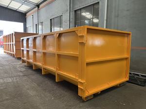 ตู้คอนเทนเนอร์แบบยกตะขอสำหรับงานหนัก สำหรับรีไซเคิล<span class=keywords><strong>เศษ</strong></span>โลหะและขยะ - Product Image 5