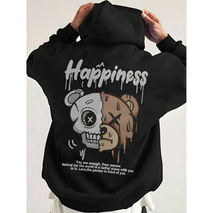 Jersey de ocio de Otoño/Invierno para hombre, prendas de punto y sudaderas estándar de un color fabricadas en China - Product Image 1