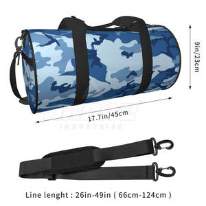Venta directa de fábrica Bolsa de gimnasio plegable Nuevo estilo Bolsas de gimnasio ligeras de calidad premium a la venta - Product Image 4