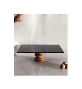 Support à gâteau en marbre en bois Antique pour la décoration de mariage et la décoration intérieure du design attrayant Offre Spéciale - Product Image 2