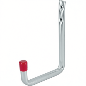U-Shaped <b>Wall</b> <b>Hook</b> Without Rubber Coating 250 mm Projection Galvanized Steel VORMANN Coat Rack - Product Image 3