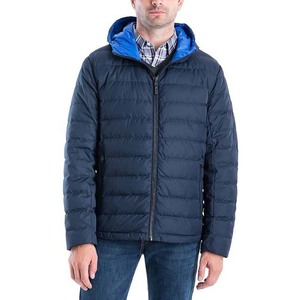 Meilleures ventes Veste d'hiver style rue haute pour hommes imperméable avec capuchon en duvet en gros du polyester pakistanais - Product Image 3