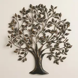 Metal Luxury and Elegant Home Decor Wall Arts Indoor and Outdoor Decoration Direct India Factory Sale