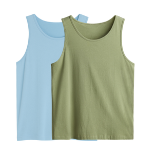 Camiseta sin mangas de alta calidad para hombre, hermosa camiseta sin mangas deportiva para hombre, fabricante de ropa de hombre de tela personalizada - Product Image 1