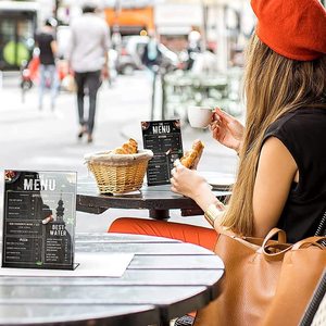 30 pastiglie per ordini di ristoranti auto-copiati da 25 moduli da 17x10cm copia duplicata per un servizio efficiente in ristoranti e alberghi - Product Image 3