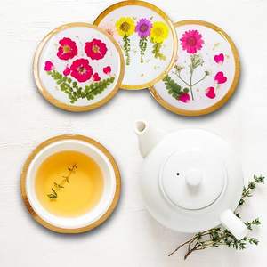 ที่รองแก้วเรซิ่นสไตล์โบฮีเมียน คุณภาพสูง ดีไซน์ทำมือ เป็นมิตรกับสิ่งแวดล้อม ปลอดภัยต่อโต๊ะในระยะยาว ราคาประหยัด - Product Image 4