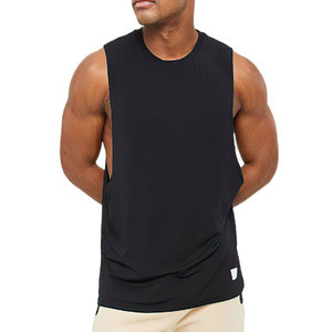 OEM Custom logo <b>Mens</b> Muscle Fit Sleeveless t Shirt Workout Sports Gym <b>Vest</b> Bodybuilding <b>Stringer</b> Tank Top - Product Image 1