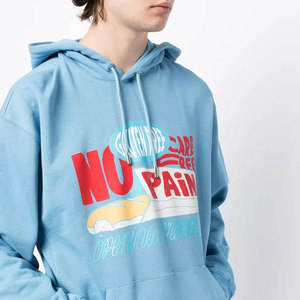 Sweat à capuche à imprimé bouffant pour hommes Manteau d'hiver multicolore à prix raisonnable avec col à capuche - Product Image 3