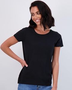Vente en gros de t-shirts classiques à manches courtes en coton pour femmes : fabricant de vêtements en gros de haute qualité - Product Image 2