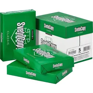 Svetocopy Paper from Russia, 500 White Photocopy sheets, Low Price A4 Copy Paper 80g/m2