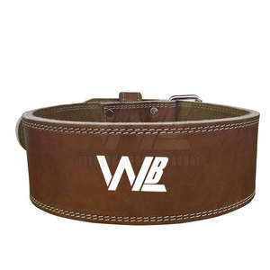 Nuevo Cinturón de Levantamiento de Pesas Unisex de Cuero Vacuno, Ajustable, Antideslizante, Resistente, Ecológico y de Alta Calidad - Product Image 3