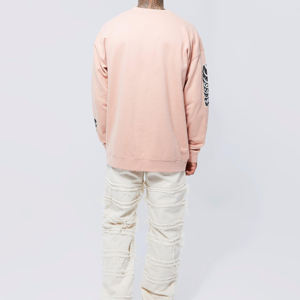 Sweat-shirt streetwear pour homme en coton 100% de grande taille, coupe ample, fabriqué au Pakistan, imprimé sur mesure, de haute qualité - Product Image 4