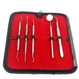 Juego de instrumentos de raspador dental con certificación CE para práctica dental profesional, raspador periodontal y cureta, juego de instrumentos a la venta - Product Image 5