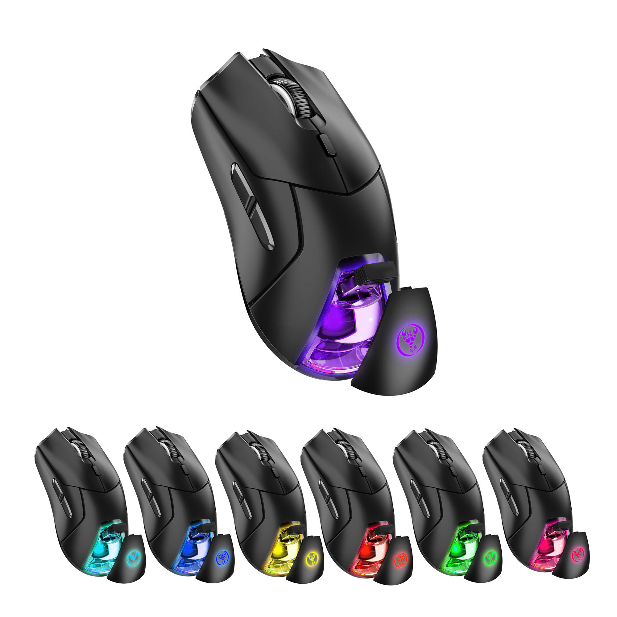 Wholesale HXSJ T40 Gaming Mouse - 7 Button, Backlit, Rechargeable