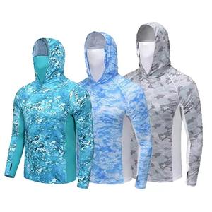 OEM High Quality Lightweight Anti-UV UPF 50+ Fishing Sports Hoodie High Performance Tournament Sets - Product Image 1