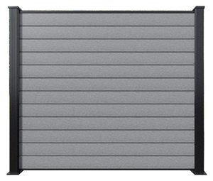 WPC Outdoor Wood Plastic Composite WPC <strong>Fence</strong> Garden <strong>Fence</strong> <strong>Panels</strong> Made in Vietnam Easy to Assemble Environmentally Friendly - Product Image 1