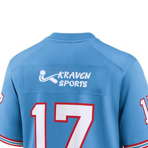 Jersey de Fútbol Americano con Diseño Personalizado, Sublimado, Ropa Deportiva de Secado Rápido y Transpirable - Product Image 5
