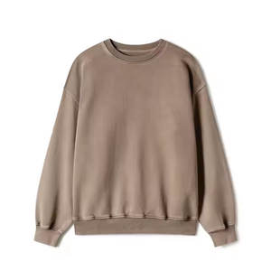 Último diseño hombres Casual cuello redondo sudadera suave algodón manga larga sudadera polar pulóver sudadera - Product Image 1