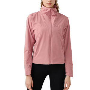 Chaquetas cortavientos con cuello con capucha para mujer, chaquetas cortavientos transpirables más vendidas hechas en el mejor Material para mujer - Product Image 2