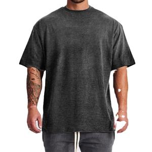 Vente en gros de T-shirts pour hommes avec logo personnalisé Vêtements de sport pour hommes T-shirt de fitness à manches courtes d'été cool - Product Image 1