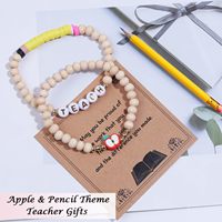 Lehrer Werts ch ätzung Geschenke für Frauen Lehrer Armbänder Danke Geschenk Ende des Jahres Lehrer Werts ch ätzung Werbe geschenkset