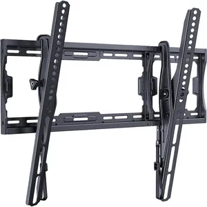 ขาแขวนทีวีติดผนังแบบเตี้ย ขนาดใหญ่ สำหรับทีวีขนาด 37-75 นิ้ว ปรับหมุนและเอียงได้ ระยะห่างจากผนังแบบเรียบ วัสดุเหล็กทนทานสำหรับจอ LCD - Product Image 4