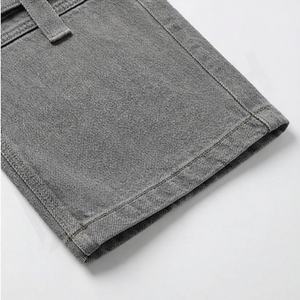 กางเกงยีนส์ทรงตรงเอวกลางสำหรับผู้หญิง ระบายอากาศได้ดี สวมใส่สบาย สามารถเลือกสีได้ เหมาะสำหรับฤดูหนาว เสื้อผ้าแฟชั่นทันสมัย - Product Image 6