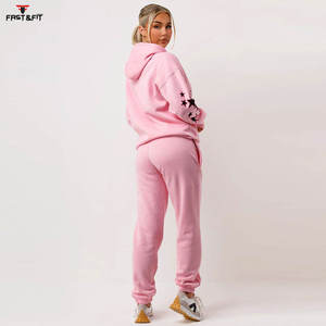 Traje deportivo informal de último diseño, moda para mujer, ropa deportiva para gimnasio, chándal de dos piezas para mujer - Product Image 2