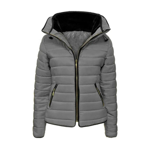 Chaquetas acolchadas de manga larga para mujer a la venta, ropa de invierno recién llegada, chaquetas de burbujas para mujer con diseño personalizado - Product Image 1