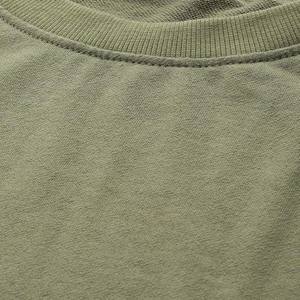 2025 venta al por mayor sudaderas personalizadas para mujer nuevo diseño de alta calidad Color verde mejor precio sudaderas con capucha de cuello redondo para mujer - Product Image 3