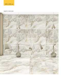 Chất Lượng Cao Cấp 1200X1200Mm Bằng Đá Cẩm Thạch Trắng Nhìn Đánh Bóng Tráng Men Sứ Tấm Gạch Kích Thước Nhỏ Sửa Đổi Đất Sét Cho Sàn Tường - Product Image 1