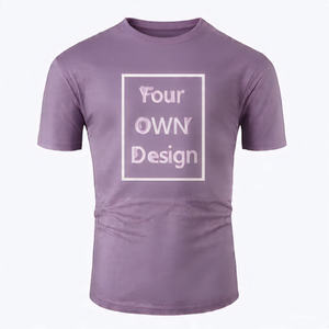 T-shirts personnalisés en coton biologique Fournisseur d'exportation Impression en vrac personnalisée T-shirts à la mode, confortables et légers à la texture douce - Product Image 5