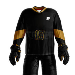 Uniforme de Hockey sobre Hielo, Precio de Fábrica, Servicio OEM, 100% Poliéster, Tacto Suave, Ligero, Ecológico, Unisex, al por Mayor - Product Image 6