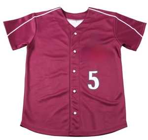 Uniforme de baseball personnalisable avec des ensembles respirants de grande taille mettant en vedette le logo du nom de l'équipe sur le devant - Product Image 3