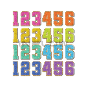 Personnalisé CHENILLE LETTERMAN VESTE PATCH Lettre Feutre Brodé Vintage GRANDE Chenille Serviette Lettres Patch - Product Image 5