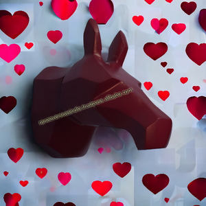 Aluminium Wall Decoration Wall <b>Hanging</b> Animal Head <b>for</b> <b>Home</b> Office <b>Bar</b> Restaurant and Entrance - Product Image 6