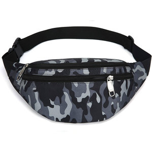 Riñonera de poliéster para hombre y mujer, logotipo personalizado de neón, color negro, rojo y blanco, elegante, venta al por mayor - Product Image 5