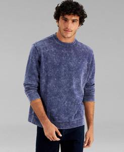 Sudadera Personalizada Premium con Cuello Redondo, Estilo Vintage, Impresión Serigrafiada, Lavado Ácido, Felpa Francesa, Sudaderas para Hombre, Soporte OEM, Sudaderas con Capucha - Product Image 5