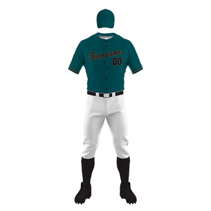 Uniforme de béisbol de tendencia superior de tamaño adulto más vendido para hombres, uniformes de béisbol ligeros y cómodos a precio razonable - Product Image 2