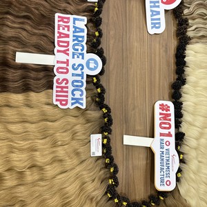 Extensiones de cabello humano con punta de queratina al por mayor, extensiones de cabello rizado con punta en U, cabello vietnamita de color para peluquería - Product Image 1