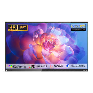 Televisor MWE de 55 Pulgadas para Exteriores 2000 Nits Legible a la Luz del Sol, Smart TV Digital LCD 4K UHD Resistente al Agua con Control Remoto por Asistente de Voz - Product Image 6