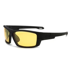 Lunettes de soleil sportives tendance RTS 2026 à monture intégrale en TR90, personnalisables, avec plaquettes de nez ajustables et verres polarisés TAC pour la course à pied - Product Image 5