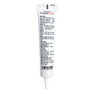 Crème réparatrice de la peau FOBESCAR 10g, efficace pour l'élimination des cicatrices, gel à l'extrait de bulbe d'Allium Oepa, Vietnam OEM/ODM, étiquette privée, emballé en tube - Product Image 5